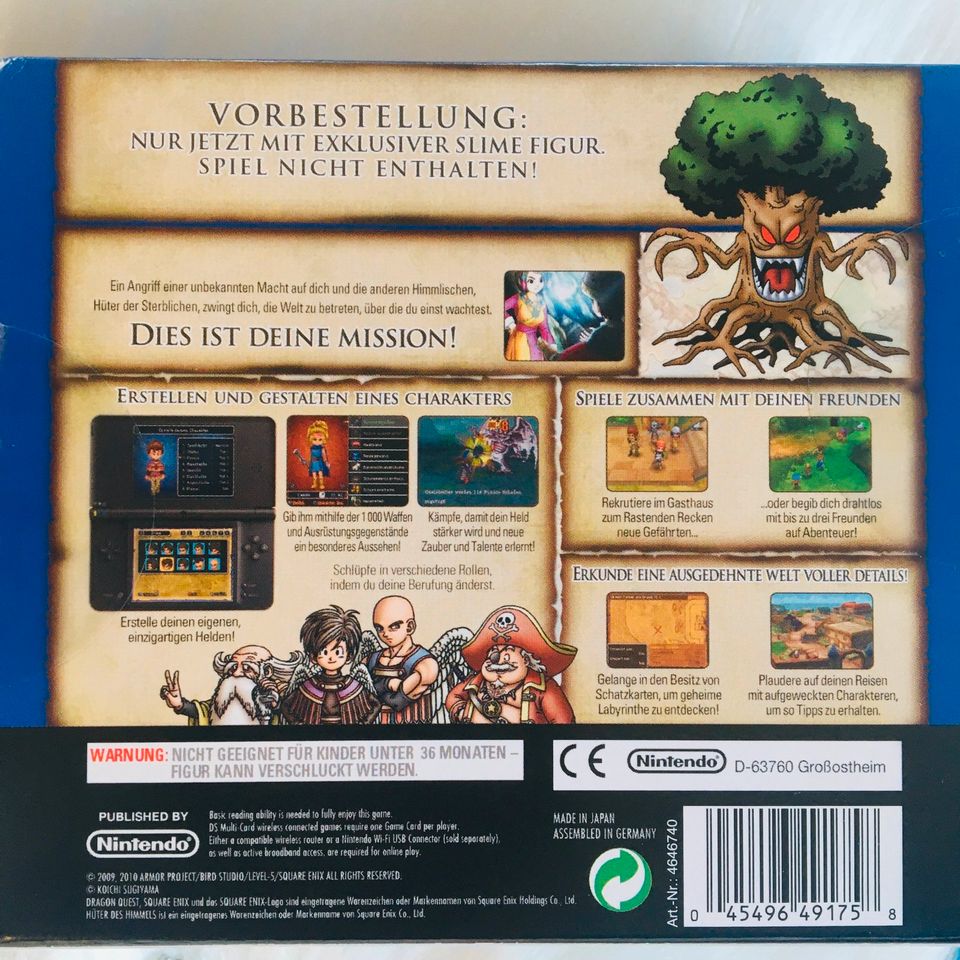 Dragon Quest Hüter des Himmels Vorbesteller Bonus & Promo Heft in München