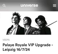 SUCHE VIP Upgrade ticket Palaye Royale Leipzig Münster (Westfalen) - Centrum Vorschau