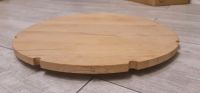 Drehbare Holz Servierplatte als Käse- & Pizzateller etc. Hessen - Raunheim Vorschau