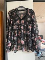 Transparente Bluse mit Blumen - Gr. M - kaum getragen Bayern - Schwarzenfeld Vorschau