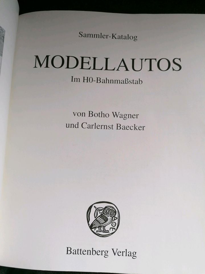 Modellautos Sammler Katalog in Schöntal