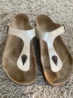 Birkenstock Zehentrenner Leder Pantolette Gr.40 Niedersachsen - Oldenburg Vorschau