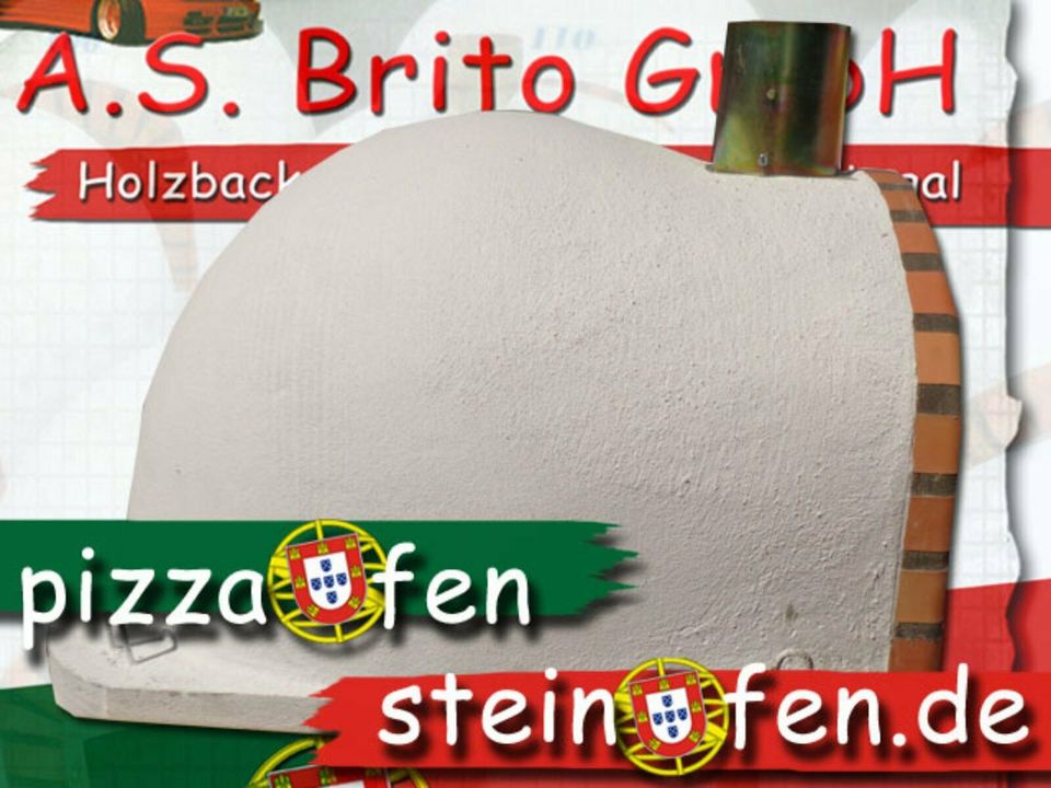 Pizzaofen 90x90cm Holzbackofen Pizzabackofen AS528 Brotbackofen in Lampertheim