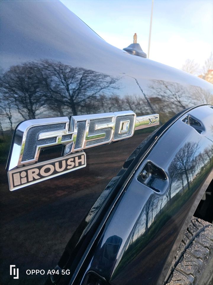 Ford F150 5.0 V8 Roush XLT Black Leder Sound Fox powerful in Kleve