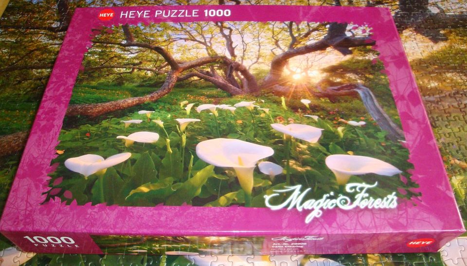 Heye-Puzzle Collection Magic Forests: Calla Clearing 1000T kompl. in Bückeburg