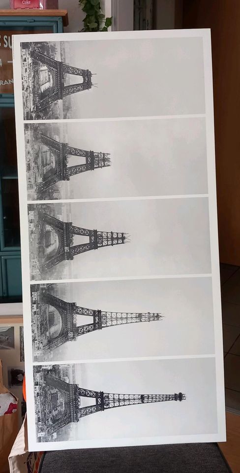 Ikea Lokabrunn Bild, Holzbild, 50x100cm, Paris, Eiffelturm, Neuw. in Gronau (Westfalen)