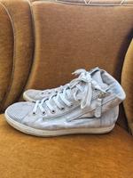 Paul Green 41,5 Sneaker Turnschuhe Schuhe Leder Echtleder silber Kiel - Russee-Hammer Vorschau