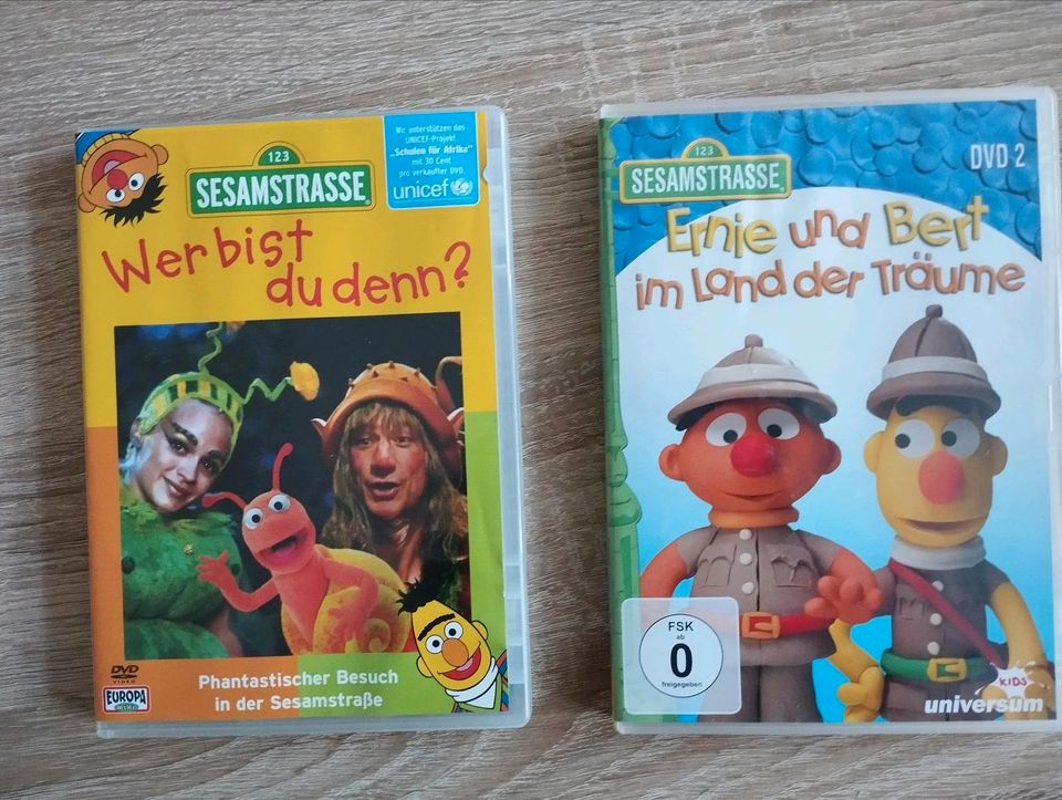 2 DVDs Sesamstraße Ernie und Bert in Ueckermuende