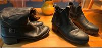 Stiefeletten schwarz Gr. 42 Leder Bayern - Stephanskirchen Vorschau