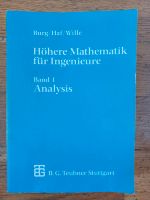 Höhere Mathematik für Ingenieure, Band I Analysis, Burg/Haf/Wille Nordrhein-Westfalen - Krefeld Vorschau