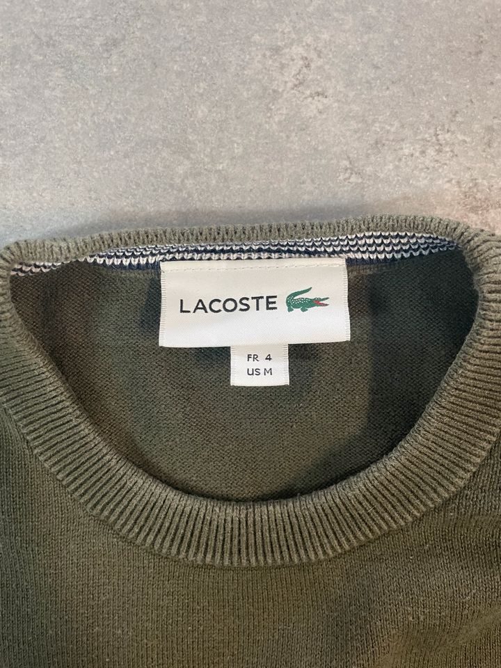 ‼️ Lacoste Pullover, Größe 4, M, grün ‼️ in Mosbach