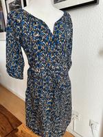 Mango Kleid S blau beige Wandsbek - Hamburg Eilbek Vorschau