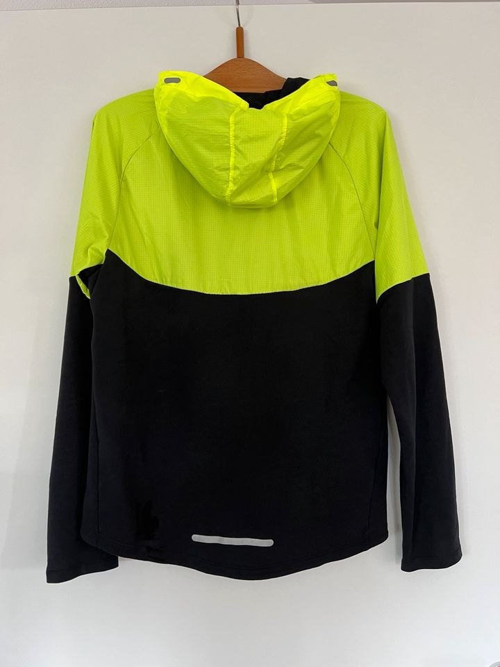 Nike Running Dri-Fit Laufjacke Herren Jacke - schwarz/gelb - M in Rosenheim