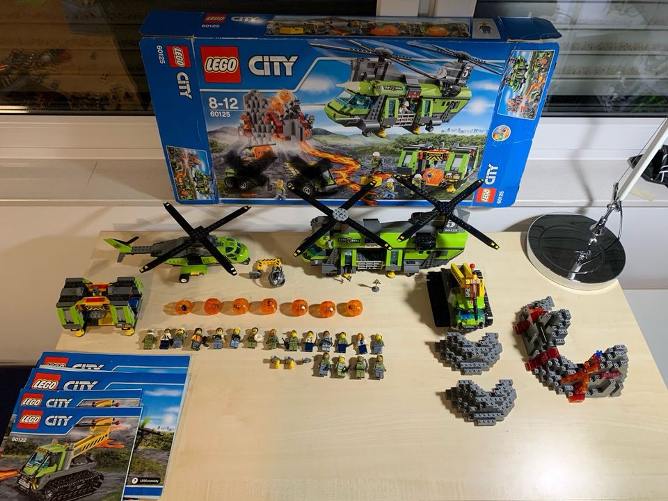 Lego  City 60125 *** Vulkan-Schwerlasthelikopter *** in Düsseldorf