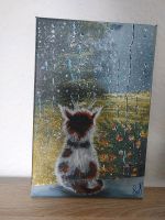 Acryl Painting Katze im Fenster Leipzig - Sellerhausen-Stünz Vorschau