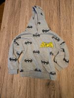 Pullover pulli hoodie Batman gr 104 grau Nordrhein-Westfalen - Lüdenscheid Vorschau