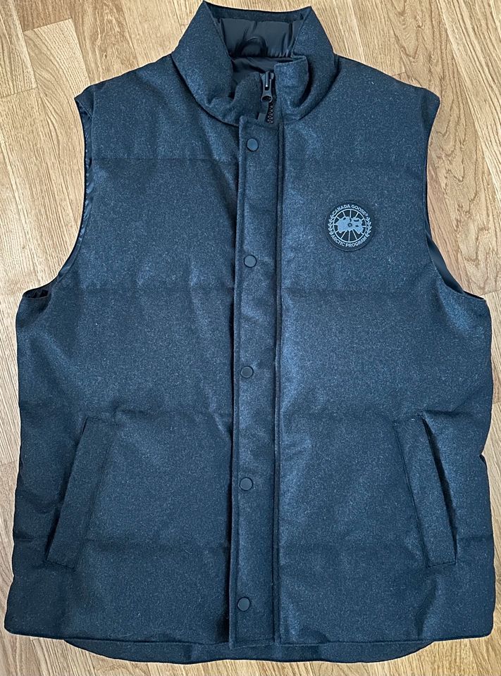 Canada Goose Herren Wolle Daunenweste-Gr. XL-Anthrazit-NEU in Ravensburg