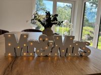 Hochzeit Deko Mr & Mrs. Aufsteller LED Leuchte Nordrhein-Westfalen - Rahden Vorschau