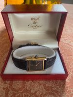 Cartier Uhr Damen Modell Tank Silber vergoldet Bayern - Edling Vorschau