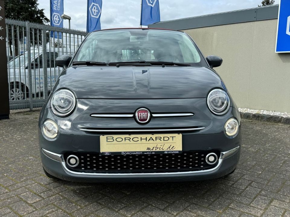 Fiat 500C Lounge 8V 1.2 Cabrio, Allwetter, Alu, SHZ in Stemwede