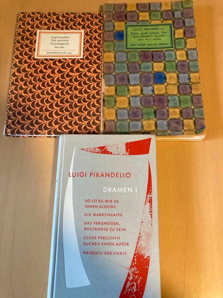 Bücher von Luigi Pirandello in Stutensee