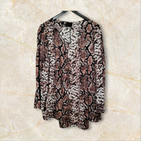 Bluse Langarm Animal Print Bonprix Gr.46 wie neu Niedersachsen - Laatzen Vorschau