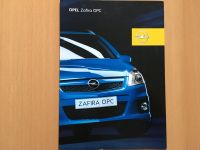 Prospekt Opel Zafira OPC 2005 hochglanz 03/05; Preisliste 7/05 Hessen - Griesheim Vorschau