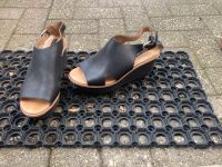 Neuwertige sexy Keilsandalen echtes Leder Techno Niedersachsen - Osnabrück Vorschau