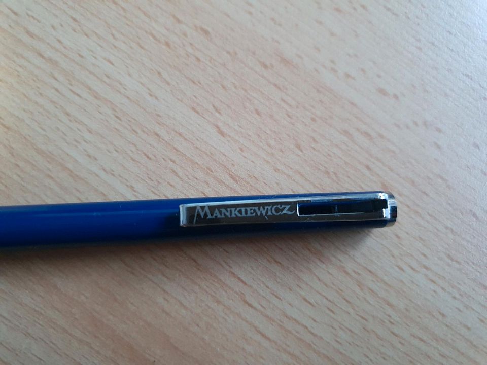 1980 MONTBLANC Kugelschreiber Ball Pix Pen - BLAU & STAHL - in Vahlde