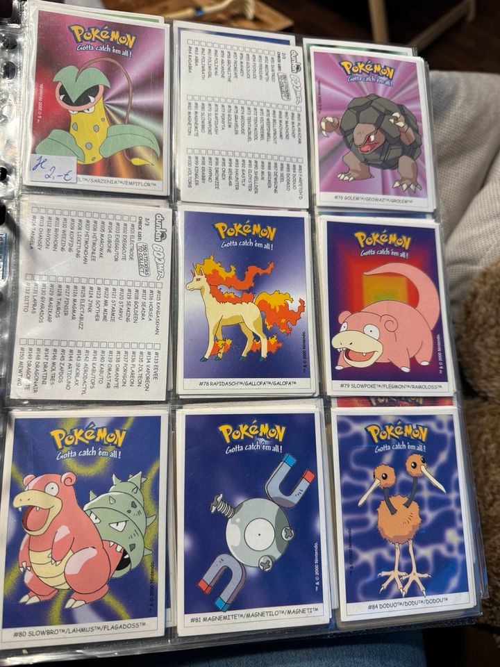 Pokémon Sticker, Dunkin Boomer, Pokemon, 2000 in Langenhorn