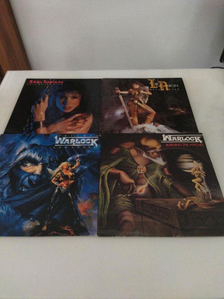 Warlock+lee Aaron.4lps.sammlung. in Markt Wald