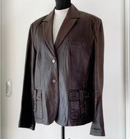 Tayfun Lederjacke Gehrock Jacke Blazer Gr.42 braun neuw. Bayern - Augsburg Vorschau