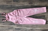 Next Latzhose rosa Jeans used Optik Gr. 122 Niedersachsen - Neu Wulmstorf Vorschau