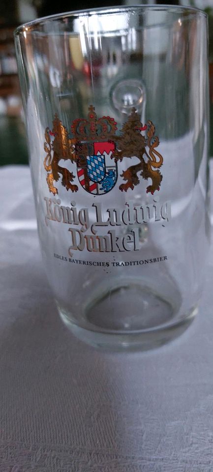 Bierkrug König Ludwig 0,3 Dunkel 8 Set in Gütersloh