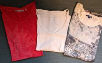 3 T-Shirts, Cecil,... Rot, weiß, Print, L Rheinland-Pfalz - Otterstadt Vorschau