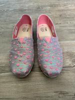 TOMS Classic Pink Multi Heartsy Twill Glimmer Gr. 35 Sachsen - Zwickau Vorschau