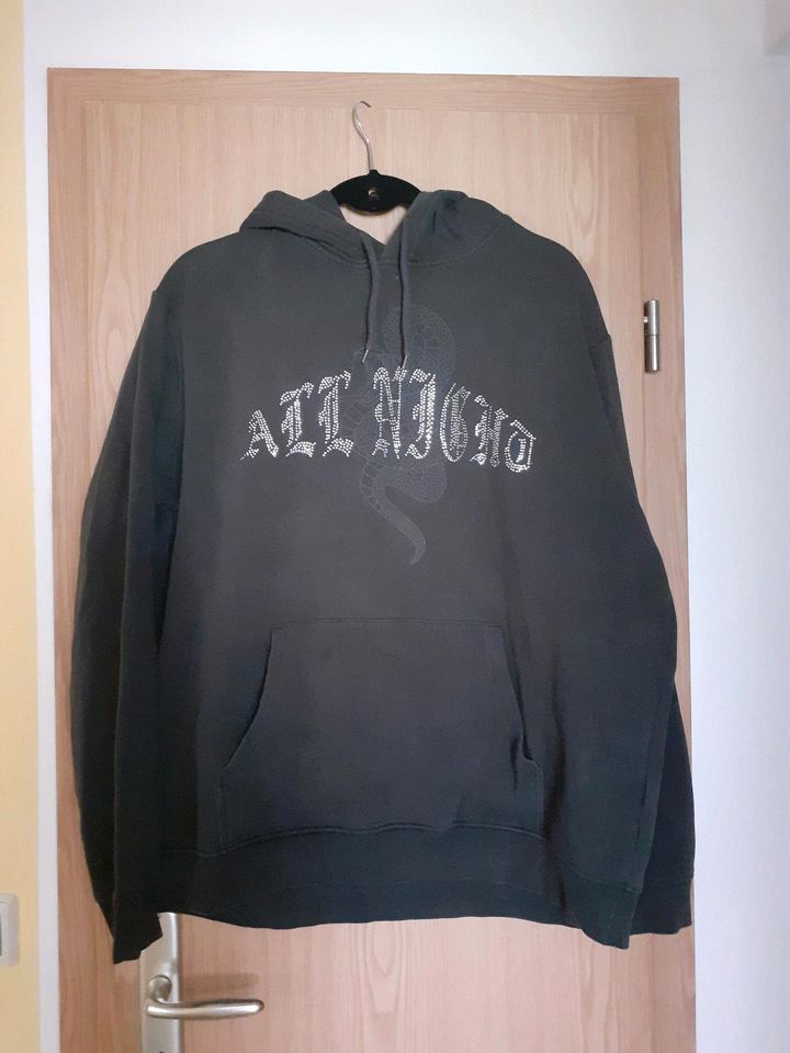 Hoodie Kapuzenpulli grau anthrazit Gr.XL in Zwoenitz