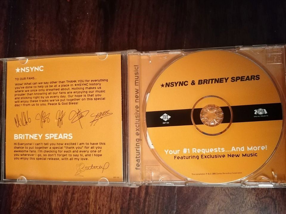 CD - Your 1 Requests ... aand more - Nsync - Britney Spears in Euskirchen