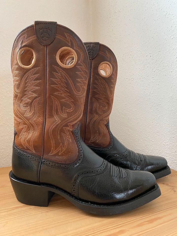 Ariat Cowboystiefel  ⭐️ Westernstiefel Rodeo Boots Gr. 42,5 in Helmstadt-Bargen
