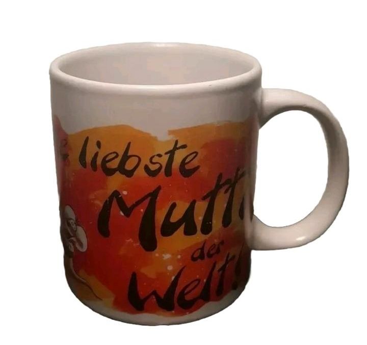 Diddl Tasse "Die liebste Mutti der Welt" Porzellan | Sammeltasse in Teterow