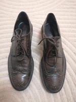 eleganter Leder Schnürschuh, Navyboot, Gr. 38/39, braun Bayern - Kirchanschöring Vorschau