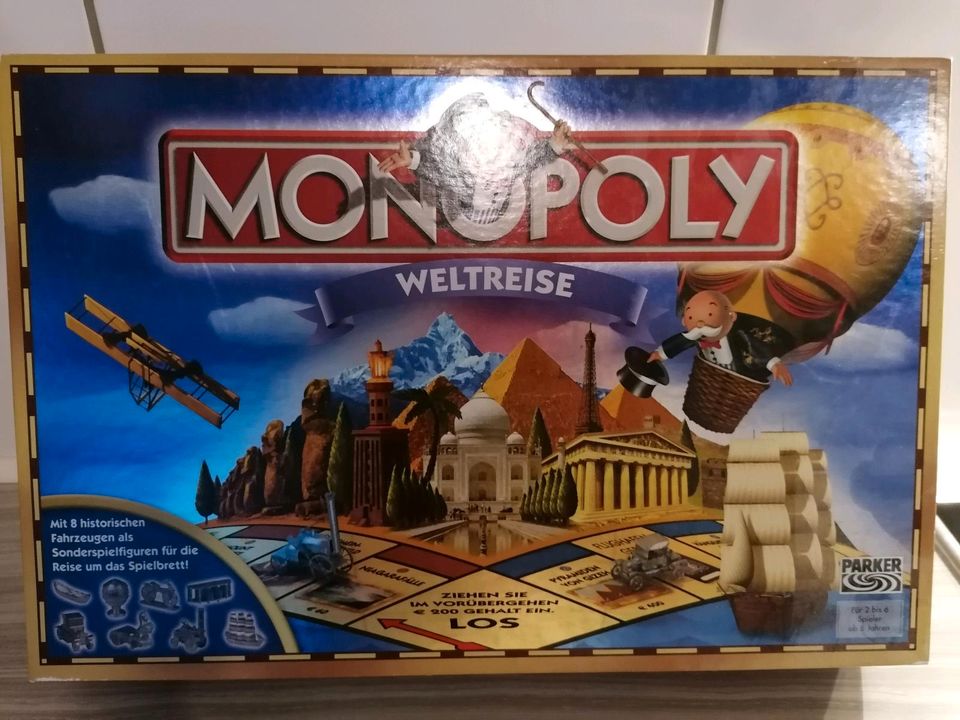 Monopoly Weltreise in Solingen