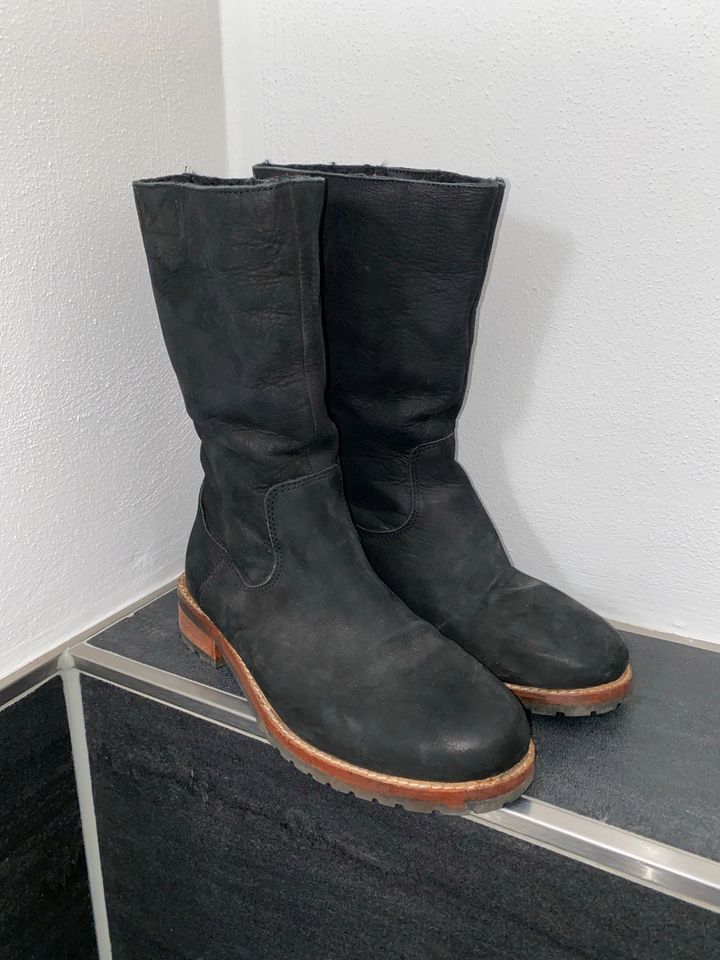 Buffalo Stiefel Schuhe Leder Echtleder Gr. 38 in Welver