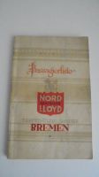 Passagierliste NORD Deutscher LLOYD Bremen nach New York Nov.1929 Baden-Württemberg - Leonberg Vorschau