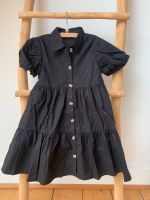 Gr.104 H&M Kleid schwarz Blusenkleid Knopfleiste Nordrhein-Westfalen - Kleve Vorschau