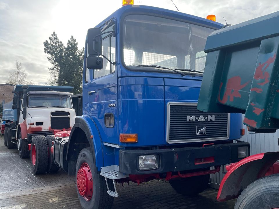 Oldtimer LKW MAN 19.321 FAK 4x4  Bj.´85 /ex . Stromkonzernbesitz in Herten