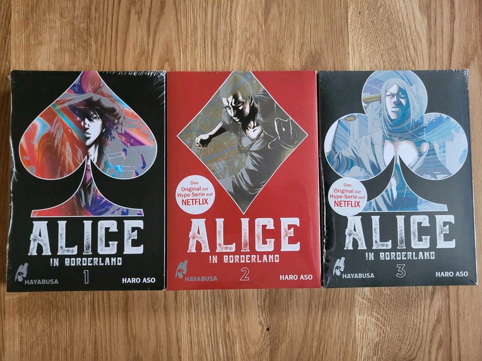 Alice in Borderland Manga Band 1-3 in Petershagen