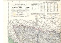 4 Landkarten Türkei Vladikat Montenegro Kroatien Serbien Niedersachsen - Nienstädt Vorschau