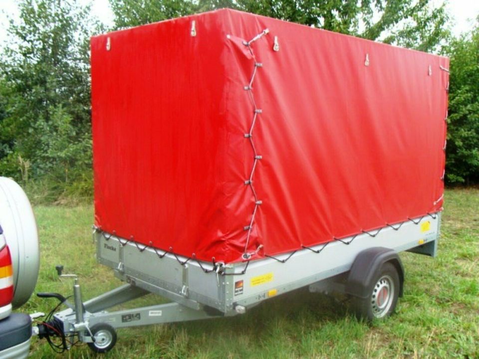 Anhängervermietung Planenanhänger einachser 750 kg - 1500 kg C&P in Elsdorf