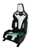 RECARO SPORT C 5DR LH LEDER WEIß/DINAMICA SCHWARZ 653.000.1B49 Nordrhein-Westfalen - Sankt Augustin Vorschau